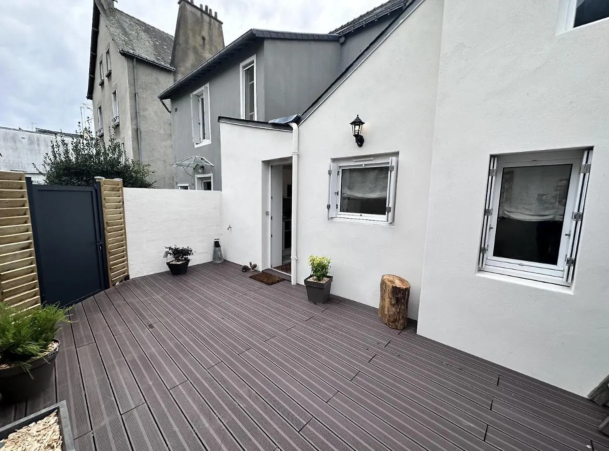 Le Wabi-Sabi - T2 Duplex - Terrasse Privee Apartman Vannes
